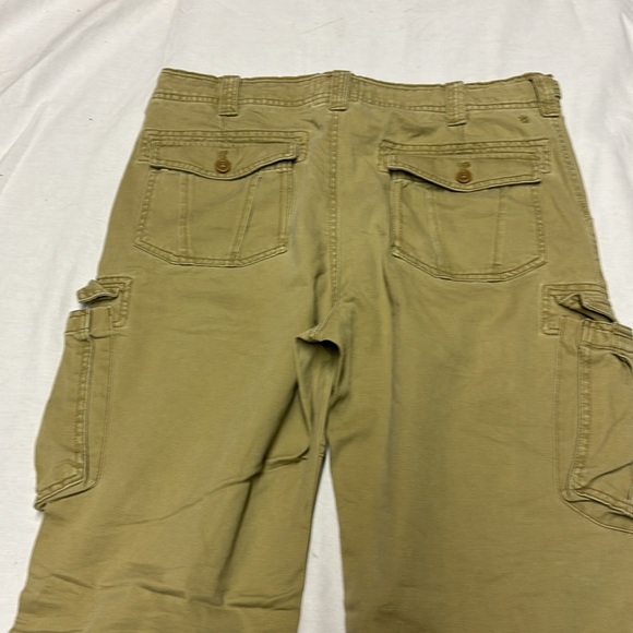 IZOD Cargo Pants Cotton Beige Men's Size 34 x 32 - Picture 7 of 8
